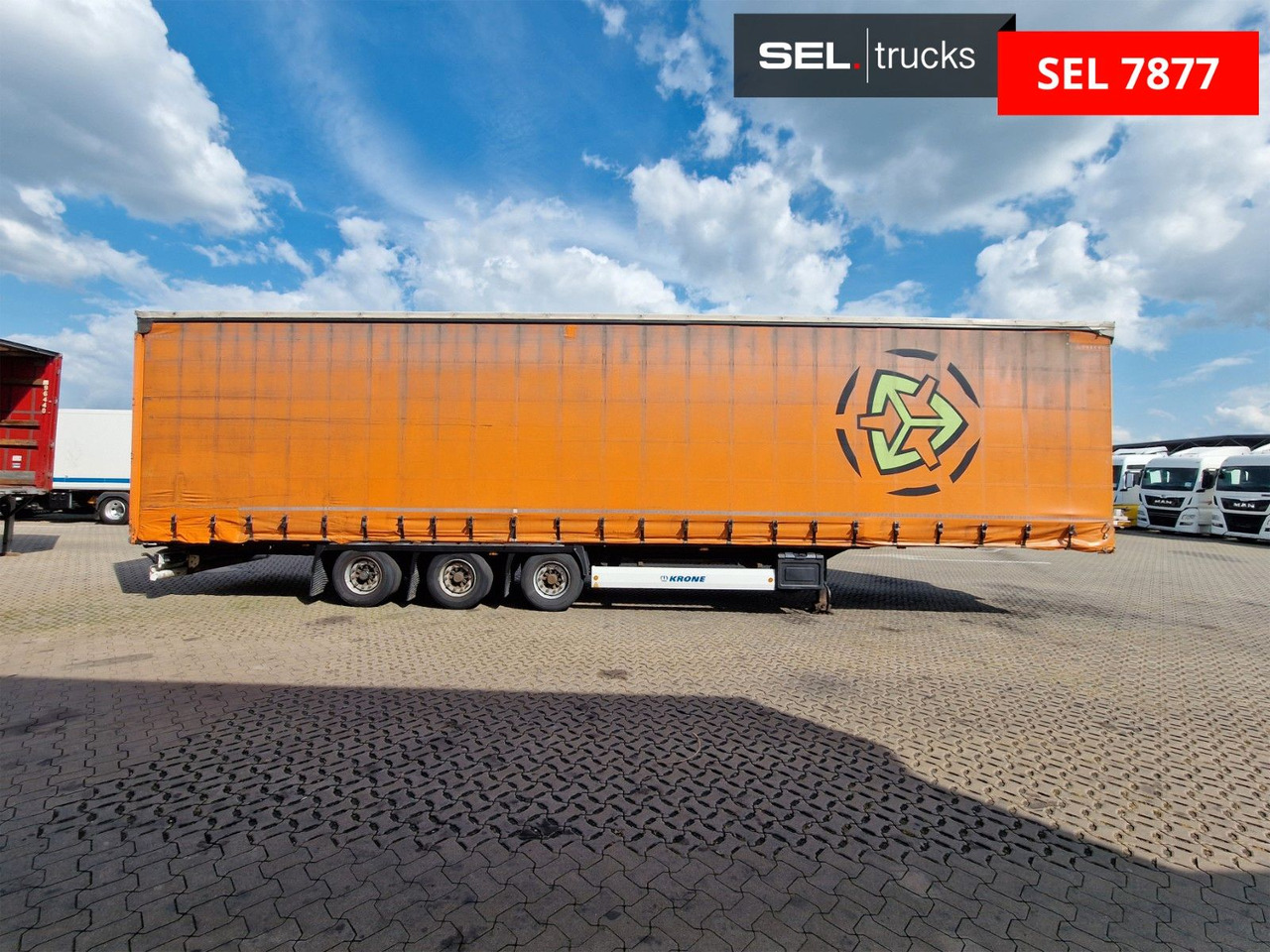 Krone SD / Hubdach / EDSCHA / Mega - Semirremolque lona: foto 4 Krone SD / Hubdach / EDSCHA / Mega - Semirremolque lona: foto 4
