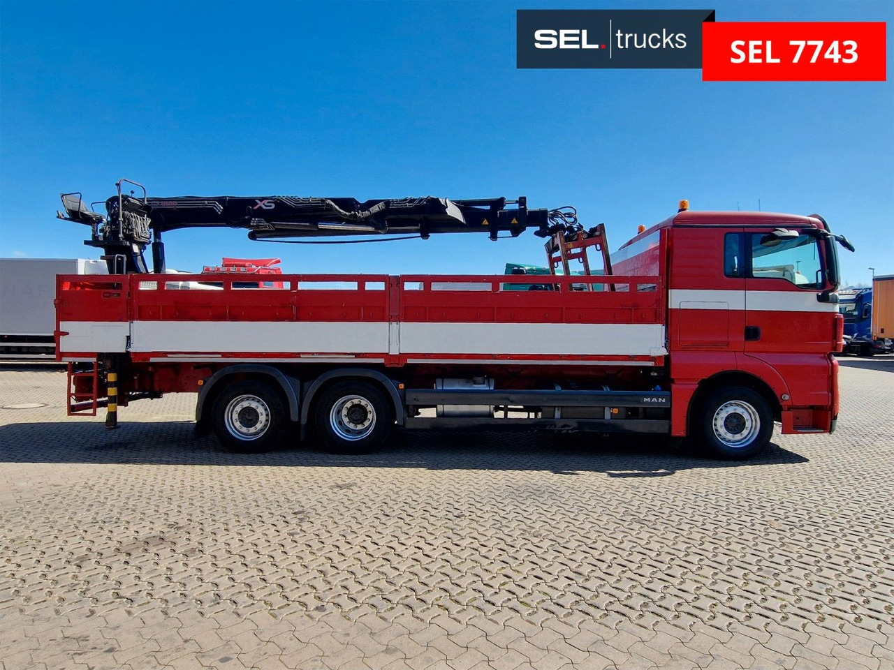 MAN TGX 26.400 6x2-2 BL / Intarder / HIAB /Lenkachse - Camión grúa: foto 4 MAN TGX 26.400 6x2-2 BL / Intarder / HIAB /Lenkachse - Camión grúa: foto 4