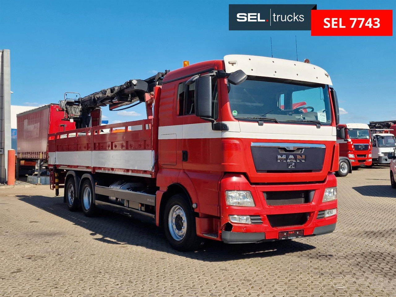 MAN TGX 26.400 6x2-2 BL / Intarder / HIAB /Lenkachse - Camión grúa: foto 3 MAN TGX 26.400 6x2-2 BL / Intarder / HIAB /Lenkachse - Camión grúa: foto 3