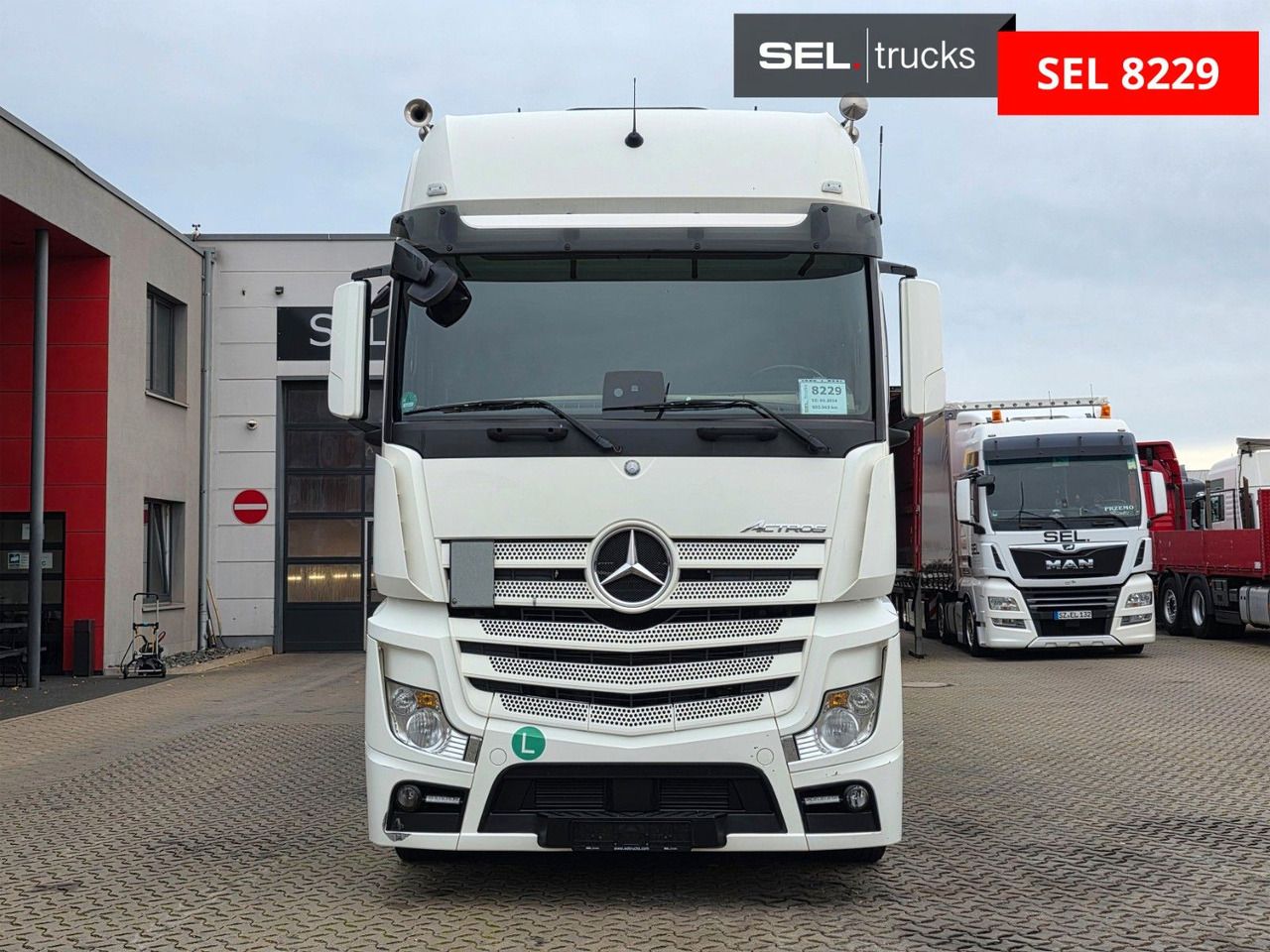 Mercedes-Benz Actros 2542 / Standklima / Ldbw / Lenkachse - Camión portacontenedore/ Intercambiable: foto 2 Mercedes-Benz Actros 2542 / Standklima / Ldbw / Lenkachse - Camión portacontenedore/ Intercambiable: foto 2