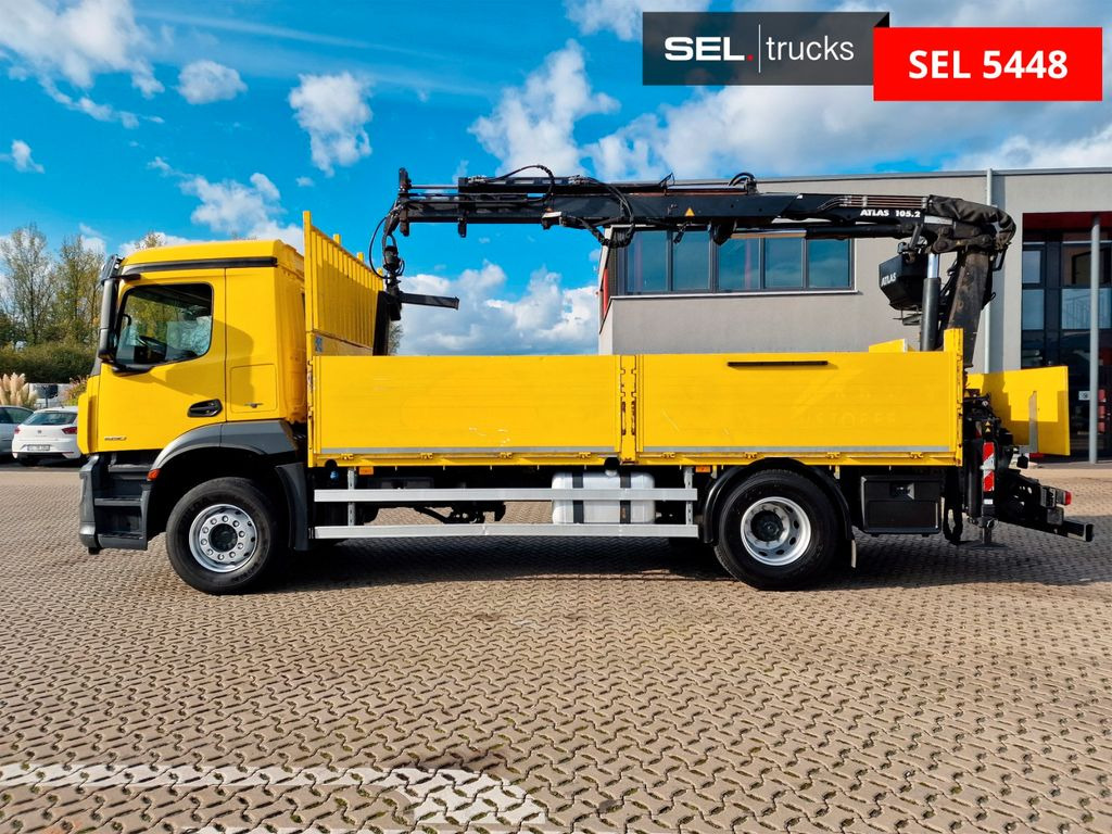 Camión grúa Mercedes-Benz Arocs 1830 / Atlas 105.2 - A2L / NEUE BATTERIEN: foto 8