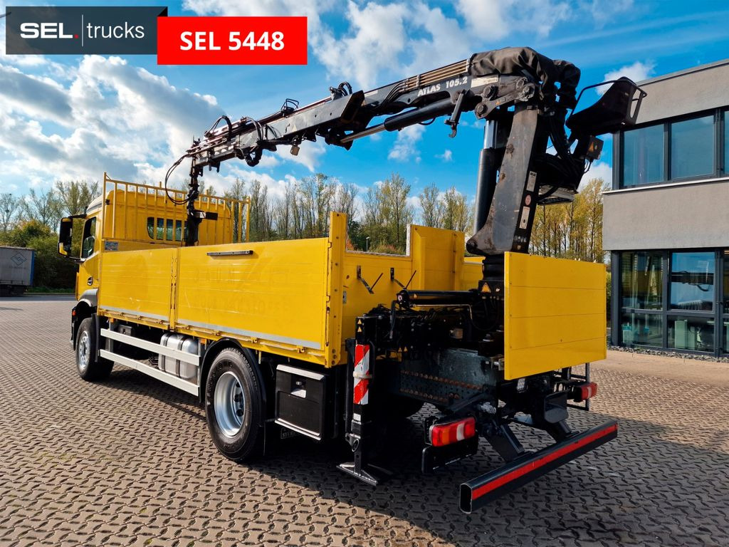 Camión grúa Mercedes-Benz Arocs 1830 / Atlas 105.2 - A2L / NEUE BATTERIEN: foto 7