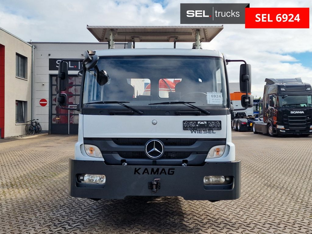 Mercedes-Benz KAMAG WBH 25 / Wiesel Umsetzer Sattelplatte - Camión portacontenedore/ Intercambiable: foto 2 Mercedes-Benz KAMAG WBH 25 / Wiesel Umsetzer Sattelplatte - Camión portacontenedore/ Intercambiable: foto 2