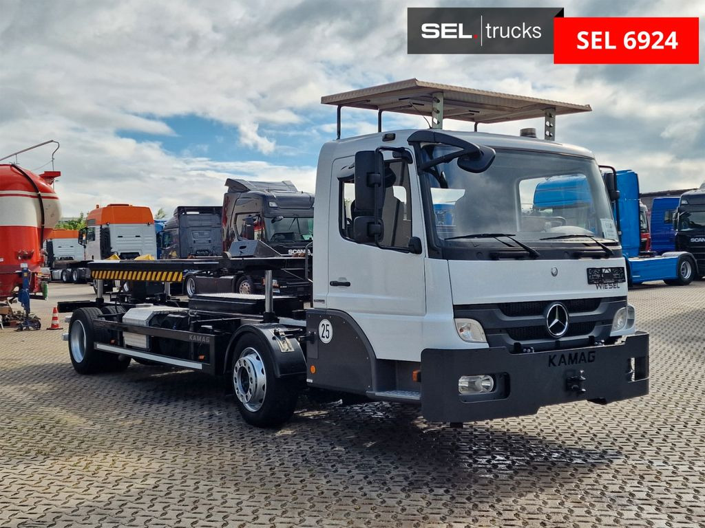Mercedes-Benz KAMAG WBH 25 / Wiesel Umsetzer Sattelplatte - Camión portacontenedore/ Intercambiable: foto 3 Mercedes-Benz KAMAG WBH 25 / Wiesel Umsetzer Sattelplatte - Camión portacontenedore/ Intercambiable: foto 3