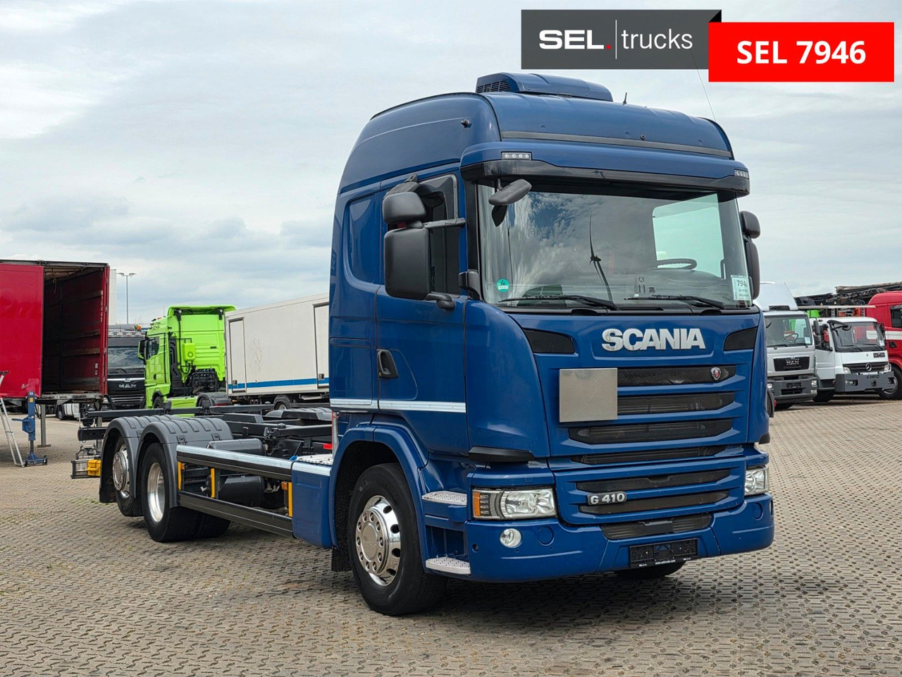 Scania G 410 LB6X2*4MNB / Retarder/PTO/ADR/Lenkachse - Camión portacontenedore/ Intercambiable: foto 3 Scania G 410 LB6X2*4MNB / Retarder/PTO/ADR/Lenkachse - Camión portacontenedore/ Intercambiable: foto 3