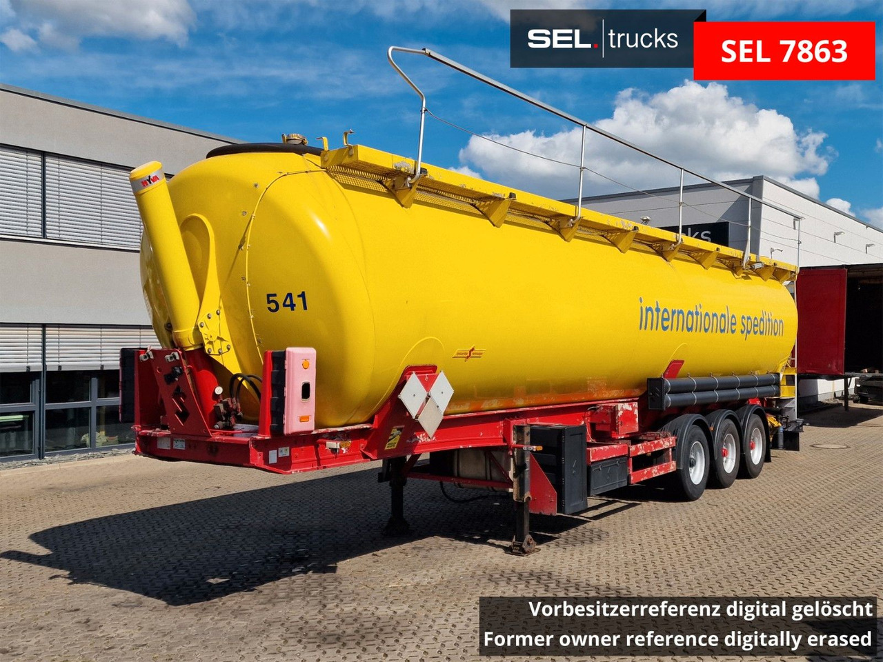 Spitzer SK2766 CAL GGVS / Kippsilo / 66m3 / ADR AT - Semirremolque silo: foto 1 Spitzer SK2766 CAL GGVS / Kippsilo / 66m3 / ADR AT - Semirremolque silo: foto 1
