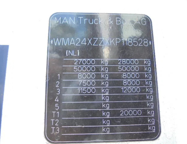Cabeza tractora MAN TGX 26.500 XXL TUV APK 03-26 NL TRUCK 16X IN STOCK: foto 19