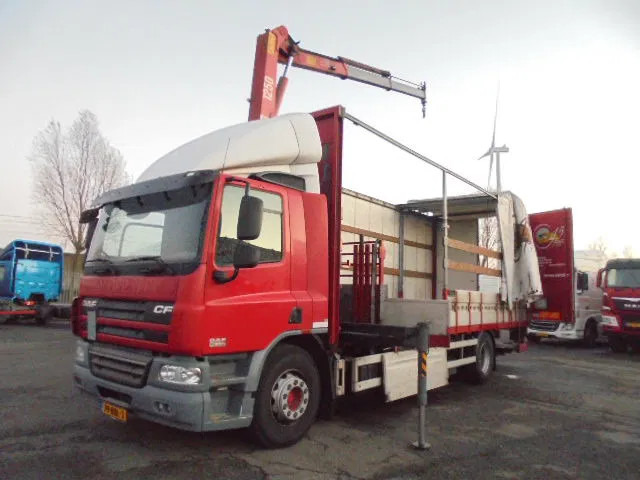 Camión lona, Camión grúa DAF CF 310: foto 1