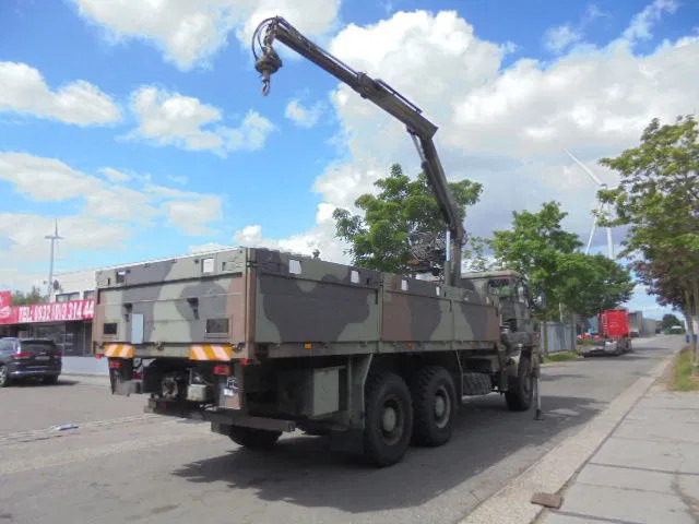 DAF YHZ 2300 6X6 + HIAB CRANE - Camión caja abierta, Camión grúa: foto 3 DAF YHZ 2300 6X6 + HIAB CRANE - Camión caja abierta, Camión grúa: foto 3