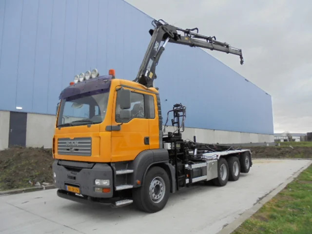 MAN TGS 36 .390 8X4 TRIPLE - Camión con equipo de cable, Camión grúa: foto 1 MAN TGS 36 .390 8X4 TRIPLE - Camión con equipo de cable, Camión grúa: foto 1