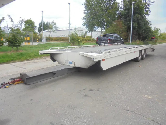 Tijhof TA 7500 OPRIJ AANHANGWAGEN NL KENTEKEN APK 31-05-2026 - Remolque portavehículos: foto 1 Tijhof TA 7500 OPRIJ AANHANGWAGEN NL KENTEKEN APK 31-05-2026 - Remolque portavehículos: foto 1