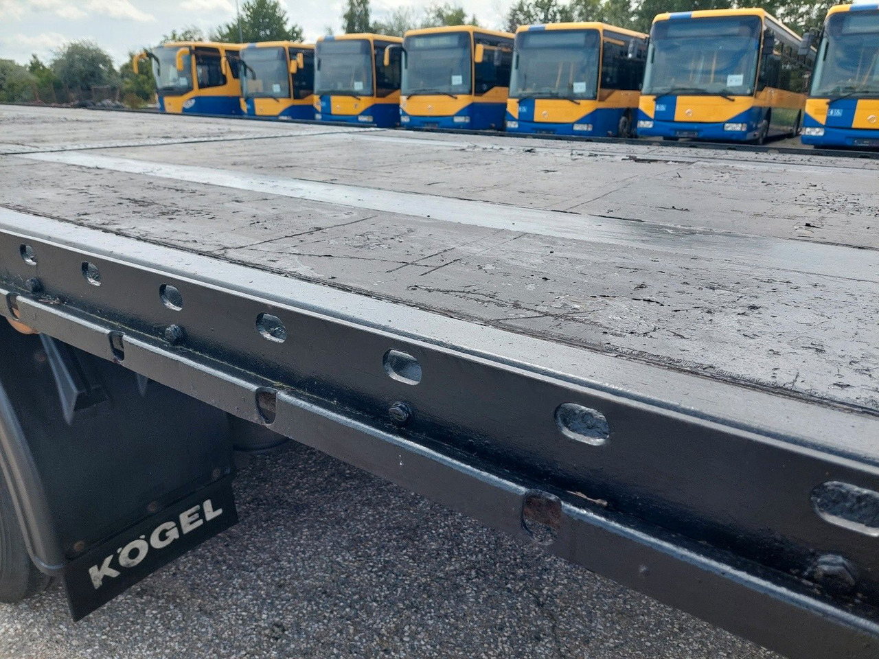 Semirremolque plataforma/ Caja abierta Kögel S24 Mega: foto 6