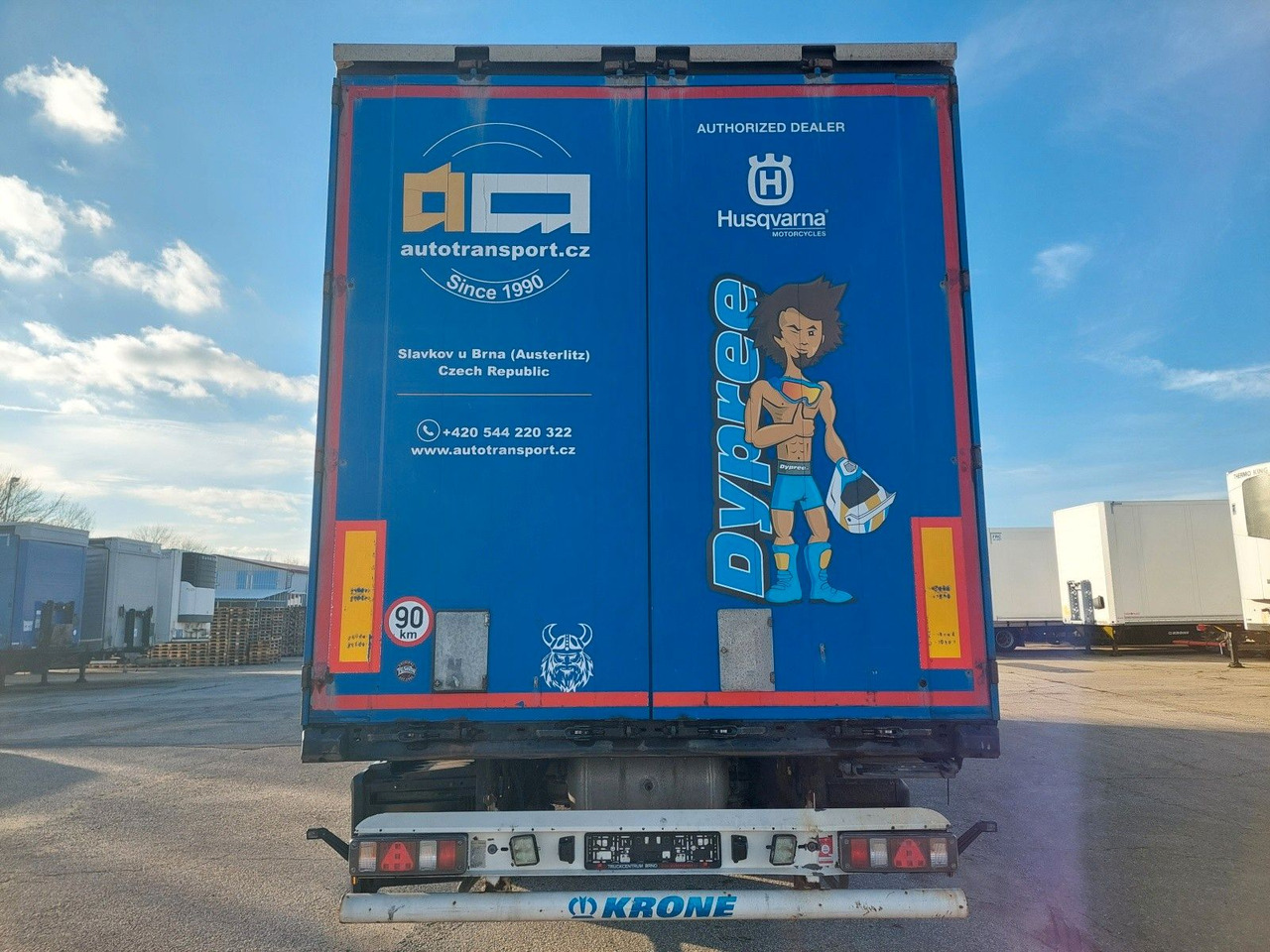 Krone SD Standard Coil Mulde lenkbare Hinterachse - Semirremolque lona: foto 5 Krone SD Standard Coil Mulde lenkbare Hinterachse - Semirremolque lona: foto 5