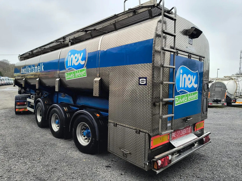 Mafa INSULATED INOX TANK 29000L 3 COMP - PUMP/COUNTER - 2 STEERING AXLES - Semirremolque cisterna: foto 3 Mafa INSULATED INOX TANK 29000L 3 COMP - PUMP/COUNTER - 2 STEERING AXLES - Semirremolque cisterna: foto 3