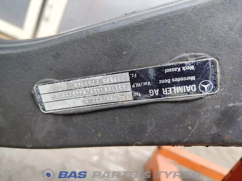 Mercedes-Benz Mercedes F-8A/C22.5 Vooras A 960 331 27 01 - Eje delantero para Camión: foto 4 Mercedes-Benz Mercedes F-8A/C22.5 Vooras A 960 331 27 01 - Eje delantero para Camión: foto 4
