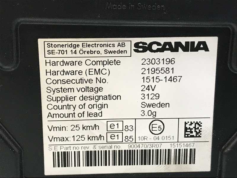 Scania R-Serie Instrumentenpaneel Scania 1900491 - Salpicadero para Camión: foto 3 Scania R-Serie Instrumentenpaneel Scania 1900491 - Salpicadero para Camión: foto 3