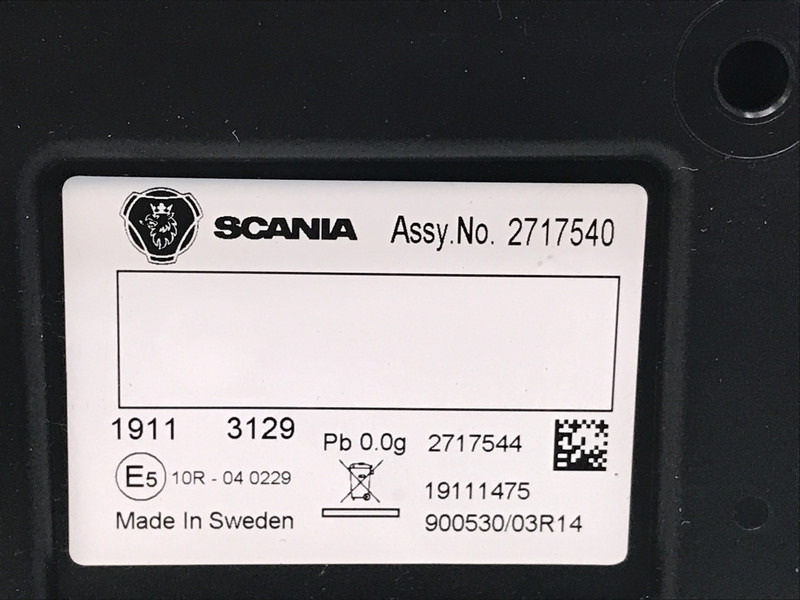 Scania R-Serie NextGen Combi-Instrument Scania 2717540 - Salpicadero para Camión: foto 3 Scania R-Serie NextGen Combi-Instrument Scania 2717540 - Salpicadero para Camión: foto 3