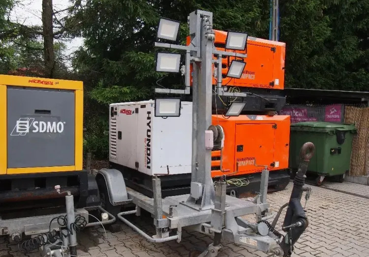 Agregat prądotwórczy Hiunday maszt oświetleniowy - Generador industriale: foto 2 Agregat prądotwórczy Hiunday maszt oświetleniowy - Generador industriale: foto 2