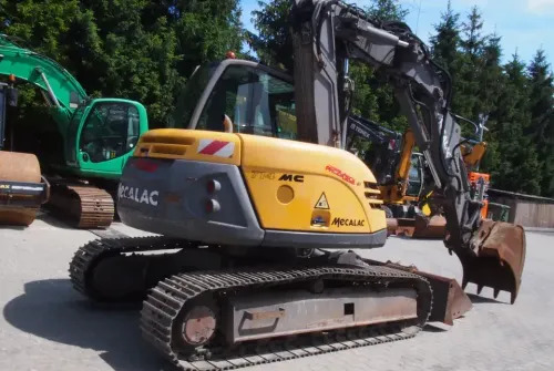 Excavadora de cadenas Koparka gąsienicowa Mecalac MC 714 2009 Koparka Mecalac: foto 18