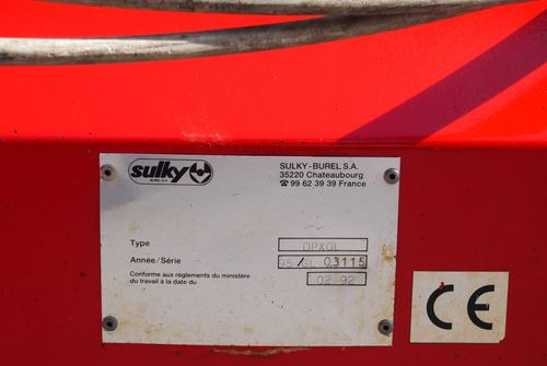 Rozsiewacz nawozów Sulky DPX GL 2000 18-24m Rozsiewacz nawozów Sulky - Esparcidor de fertilizantes: foto 5 Rozsiewacz nawozów Sulky DPX GL 2000 18-24m Rozsiewacz nawozów Sulky - Esparcidor de fertilizantes: foto 5