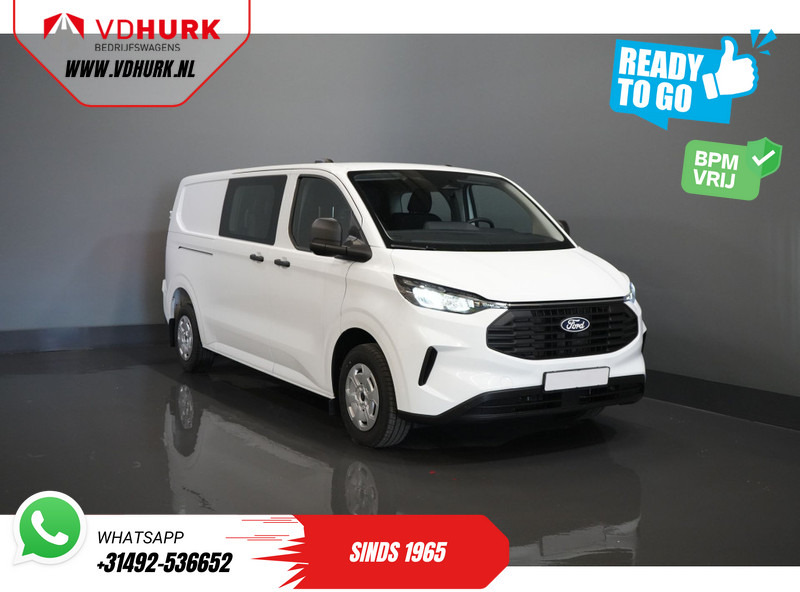 Ford Transit Custom 320 2.0 TDCI 136 pk L2 BPM VRIJ! DC Dubbel Cabine/ 5 jaar/200.000 km Garantie/ Carplay/ Climate/ Camera/ PDC/ Cruise - Furgoneta pequeña, Furgoneta combi: foto 1 Ford Transit Custom 320 2.0 TDCI 136 pk L2 BPM VRIJ! DC Dubbel Cabine/ 5 jaar/200.000 km Garantie/ Carplay/ Climate/ Camera/ PDC/ Cruise - Furgoneta pequeña, Furgoneta combi: foto 1