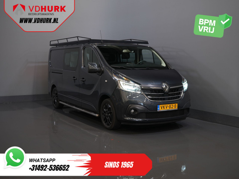 Renault Trafic 2.0 dCi 145 pk Aut. L2 DC Dubbel Cabine BPM VRIJ! 2xSchuifdeur/ LED/ Stoelverw./ Climate/ Cruise/ Imperiaal/ Sidebars/ Trekhaak/ - Furgoneta pequeña, Furgoneta combi: foto 1 Renault Trafic 2.0 dCi 145 pk Aut. L2 DC Dubbel Cabine BPM VRIJ! 2xSchuifdeur/ LED/ Stoelverw./ Climate/ Cruise/ Imperiaal/ Sidebars/ Trekhaak/ - Furgoneta pequeña, Furgoneta combi: foto 1
