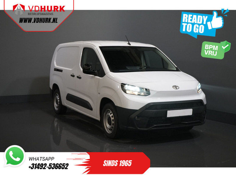 Toyota PROACE CITY 1.5 130 pk Aut. L2 BPM VRIJ! LED/ Virtual.Cockpit/ 3 pers./ Carplay/ Camera/ Climate/ PDC/ Cruise - Furgón: foto 1 Toyota PROACE CITY 1.5 130 pk Aut. L2 BPM VRIJ! LED/ Virtual.Cockpit/ 3 pers./ Carplay/ Camera/ Climate/ PDC/ Cruise - Furgón: foto 1