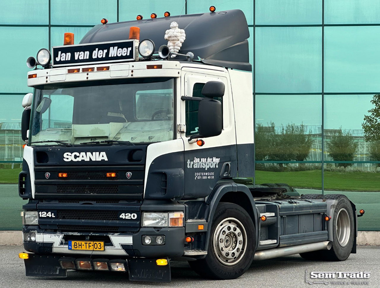 Scania P94-310 Euro 2 Manual Gearbox Good Condition Michelin Tires Holland-Truck - Cabeza tractora: foto 1 Scania P94-310 Euro 2 Manual Gearbox Good Condition Michelin Tires Holland-Truck - Cabeza tractora: foto 1
