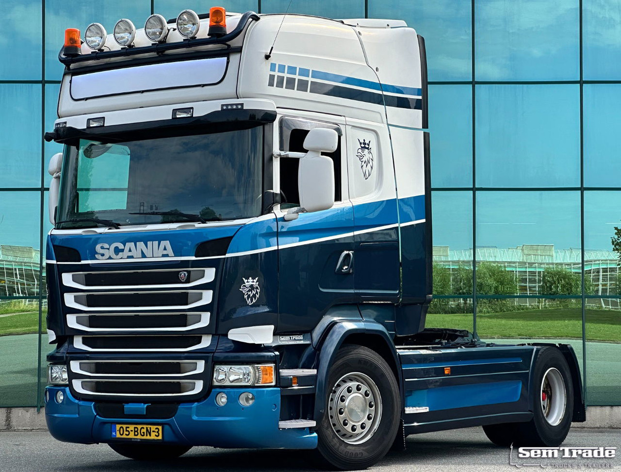 Scania R410 Topline Retarder Only 586.000 KM 2x Tanks Super Condition NL-Truck - Cabeza tractora: foto 1 Scania R410 Topline Retarder Only 586.000 KM 2x Tanks Super Condition NL-Truck - Cabeza tractora: foto 1