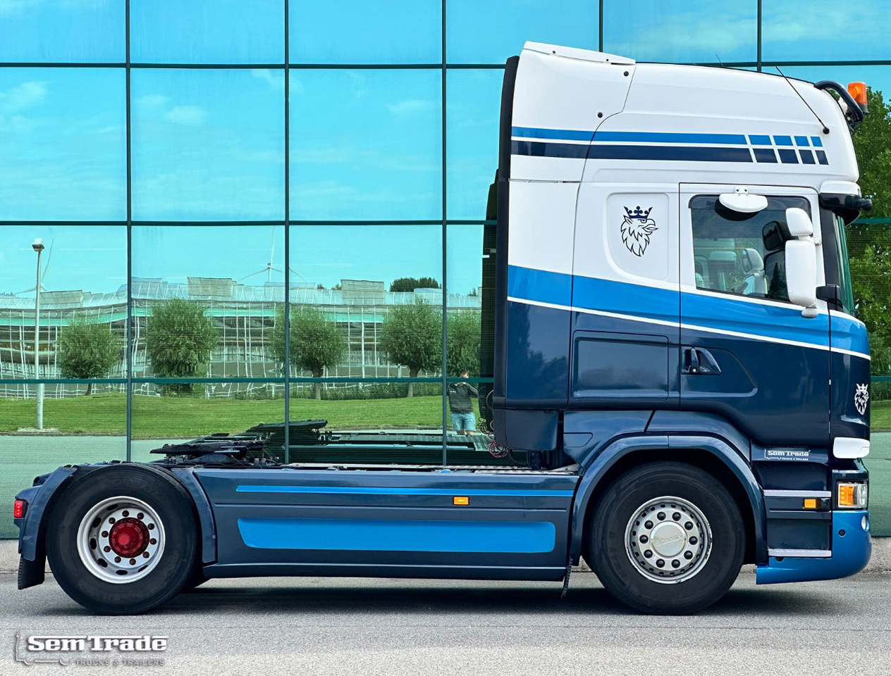 Scania R410 Topline Retarder Only 586.000 KM 2x Tanks Super Condition NL-Truck - Cabeza tractora: foto 5 Scania R410 Topline Retarder Only 586.000 KM 2x Tanks Super Condition NL-Truck - Cabeza tractora: foto 5