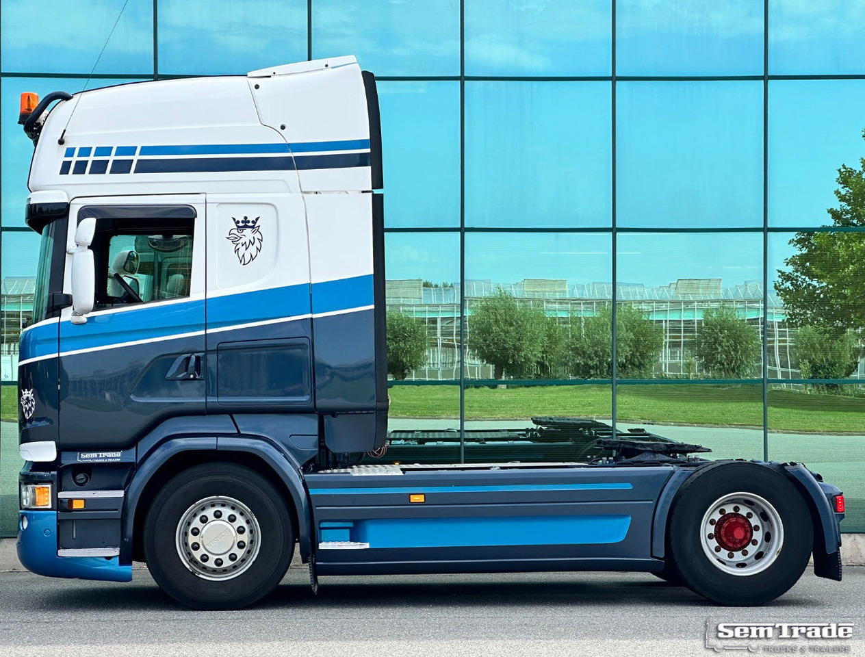 Scania R410 Topline Retarder Only 586.000 KM 2x Tanks Super Condition NL-Truck - Cabeza tractora: foto 2 Scania R410 Topline Retarder Only 586.000 KM 2x Tanks Super Condition NL-Truck - Cabeza tractora: foto 2
