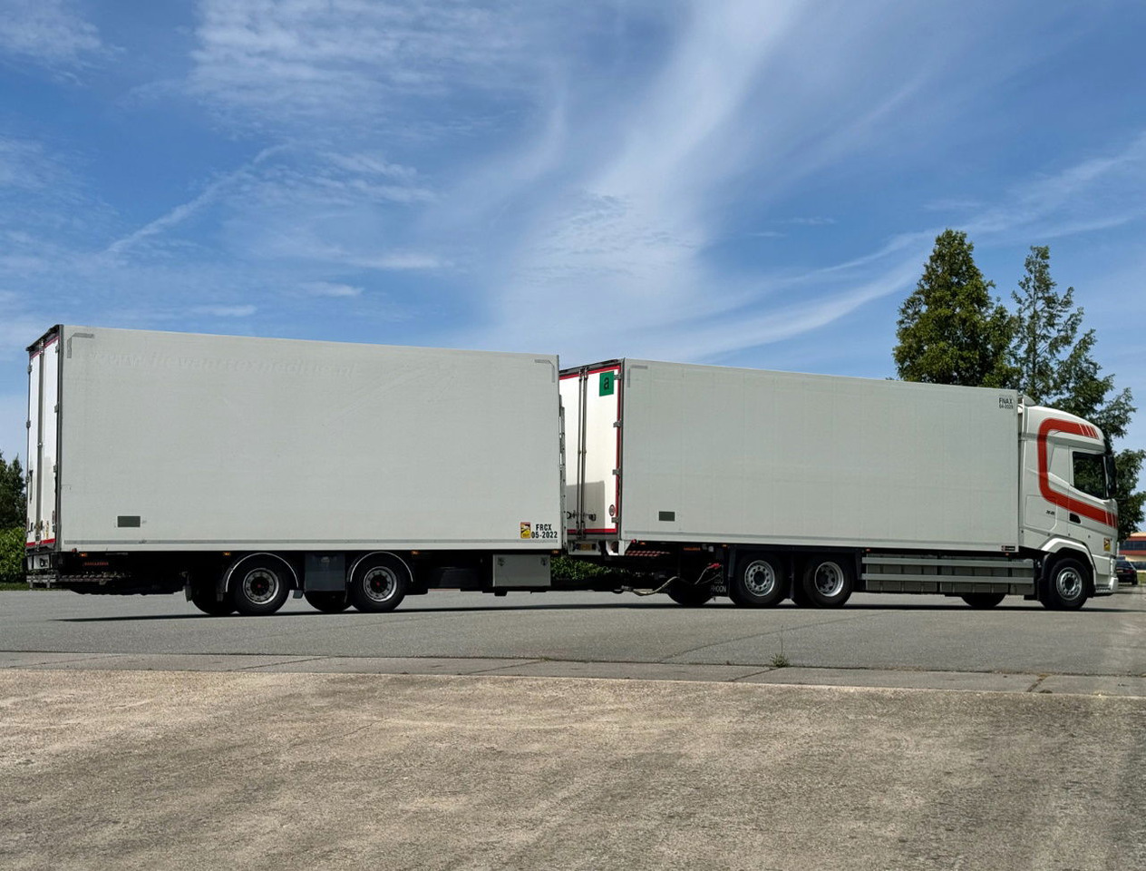DAF XF 480 FAR Frigo Combi 50 CC 2x Lift Carrier TRS Iceland TOP Condition NL Combi - Camión frigorífico: foto 5 DAF XF 480 FAR Frigo Combi 50 CC 2x Lift Carrier TRS Iceland TOP Condition NL Combi - Camión frigorífico: foto 5