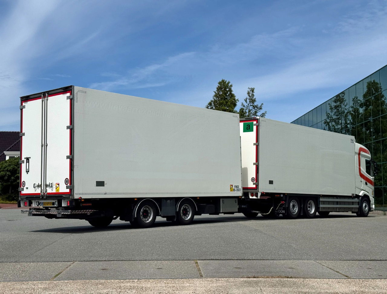 DAF XG 480 FAR Frigo Combi 50 CC 2x Lift Carrier TRS Iceland TOP Condition NL Combi - Camión frigorífico: foto 4 DAF XG 480 FAR Frigo Combi 50 CC 2x Lift Carrier TRS Iceland TOP Condition NL Combi - Camión frigorífico: foto 4