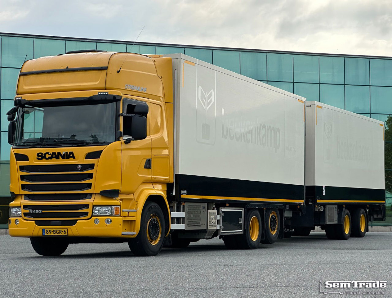 Scania R450 Retarder TRS Cooling Heiwo Isolated Boxes Tail Lift NL-Combi - Camión frigorífico: foto 1 Scania R450 Retarder TRS Cooling Heiwo Isolated Boxes Tail Lift NL-Combi - Camión frigorífico: foto 1
