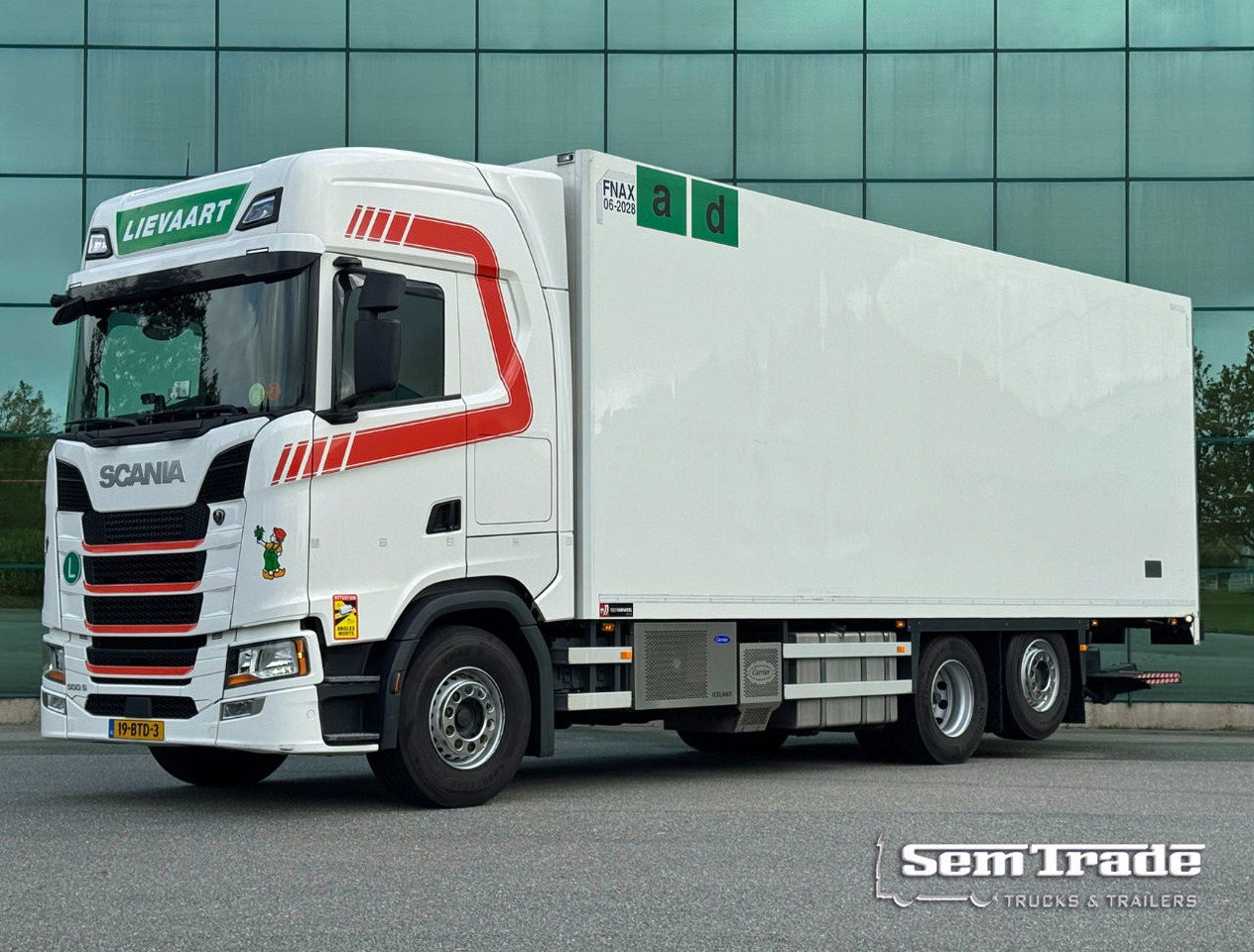 Scania S500 6X2 Retarder 815 x 250 x 275 CM Inside TOP Condition Holland Truck - Camión frigorífico: foto 1 Scania S500 6X2 Retarder 815 x 250 x 275 CM Inside TOP Condition Holland Truck - Camión frigorífico: foto 1