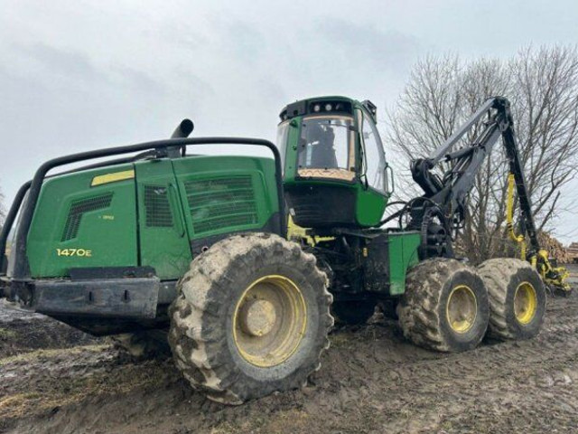 John Deere 1470E 6W +(2016) H415 - Procesadora forestal: foto 1 John Deere 1470E 6W +(2016) H415 - Procesadora forestal: foto 1