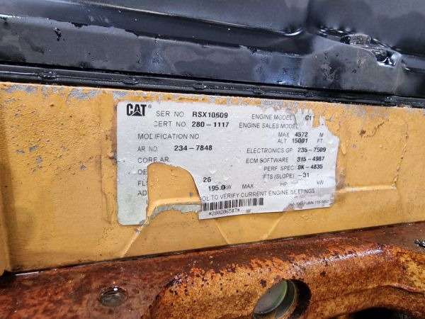 Caterpillar C11 966H Engine (Plant) - Motor para Maquinaria de construcción: foto 2 Caterpillar C11 966H Engine (Plant) - Motor para Maquinaria de construcción: foto 2