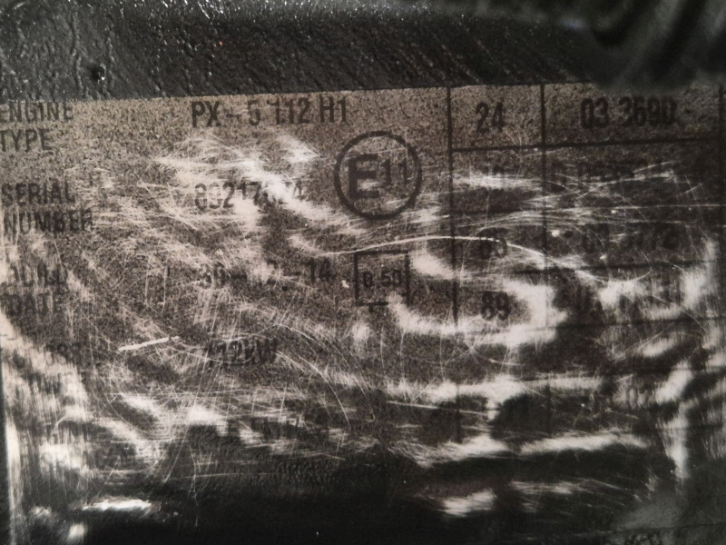 DAF PX-5 112 H1 Engine (Truck) - Motor para Camión: foto 2 DAF PX-5 112 H1 Engine (Truck) - Motor para Camión: foto 2