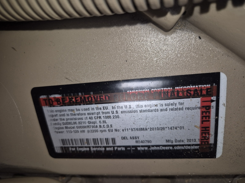 Motor para Maquinaria agrícola nuevo John Deere 6068HRT90 Engine (Agri): foto 11 Motor para Maquinaria agrícola nuevo John Deere 6068HRT90 Engine (Agri): foto 11