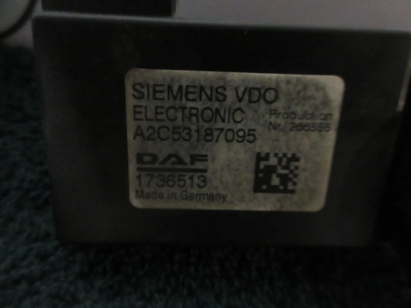 DAF 1736513 IMMOBILISER DAF CF 75 EURO 5 - Sistema eléctrico para Camión: foto 2 DAF 1736513 IMMOBILISER DAF CF 75 EURO 5 - Sistema eléctrico para Camión: foto 2