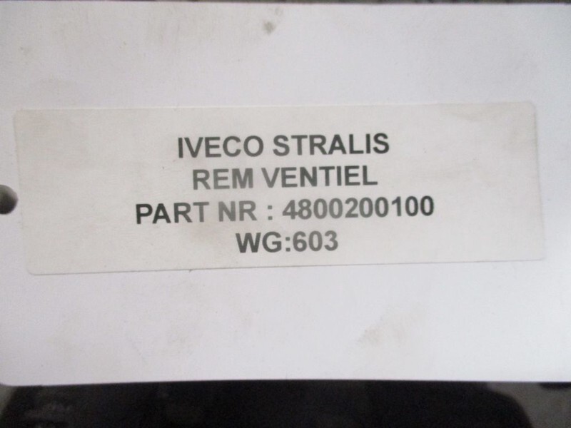 Iveco STRALIS 4800200100 REM VENTIEL - Válvula para Camión: foto 2 Iveco STRALIS 4800200100 REM VENTIEL - Válvula para Camión: foto 2