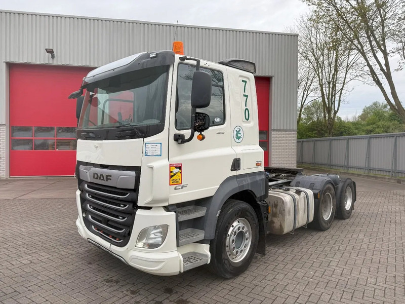 DAF CF480 / 6X4 / ENGINE RUNNING / INTARDER / HYDRAULICS / ONLY:87912 KM / FULL-AIR / DEB / ALCOA / LWDS / FRIDGE / AUTOMATIC / EURO - Cabeza tractora: foto 1 DAF CF480 / 6X4 / ENGINE RUNNING / INTARDER / HYDRAULICS / ONLY:87912 KM / FULL-AIR / DEB / ALCOA / LWDS / FRIDGE / AUTOMATIC / EURO - Cabeza tractora: foto 1