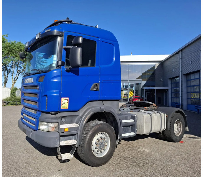 Scania R480 / 4X4 / BIG AXLE / PTO PREPAIRED / ONLY:441129 KM / MANUAL / EURO-4 / 2009 - Cabeza tractora: foto 1 Scania R480 / 4X4 / BIG AXLE / PTO PREPAIRED / ONLY:441129 KM / MANUAL / EURO-4 / 2009 - Cabeza tractora: foto 1