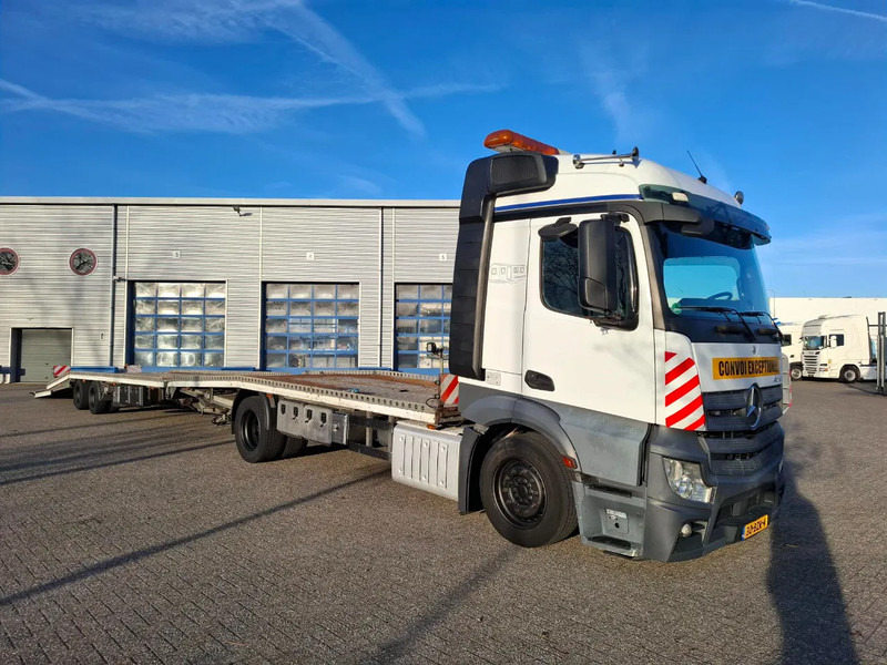 Mercedes-Benz Actros 1842 / NL TRUCK / CAR CARRIER COMBINATION / TUV: 11-12-2025 / 1XWINCH / FRANZ MERSCH / GALVANIZED / SMART TACHO / AUTOMAT - Camión portavehículos: foto 2 Mercedes-Benz Actros 1842 / NL TRUCK / CAR CARRIER COMBINATION / TUV: 11-12-2025 / 1XWINCH / FRANZ MERSCH / GALVANIZED / SMART TACHO / AUTOMAT - Camión portavehículos: foto 2