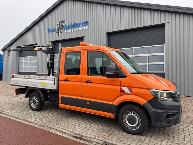 Volkswagen Crafter 130 Kw, 7-Personen, HIAB T-CLX 009-2, Pritsche - Pick-up, Furgoneta combi: foto 1 Volkswagen Crafter 130 Kw, 7-Personen, HIAB T-CLX 009-2, Pritsche - Pick-up, Furgoneta combi: foto 1