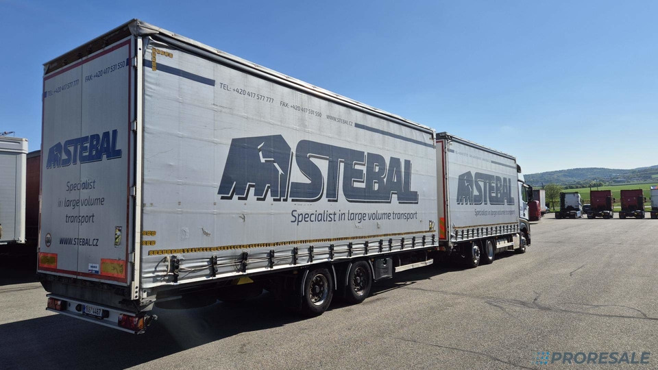 MERCEDES-BENZ ACTROS 2542 6X2 EURO 6 velkoobjemová souprava - prodejné jen s přívěsem PANAV P0465Z - cena je za celou soupravu - Camión lona: foto 3 MERCEDES-BENZ ACTROS 2542 6X2 EURO 6 velkoobjemová souprava - prodejné jen s přívěsem PANAV P0465Z - cena je za celou soupravu - Camión lona: foto 3