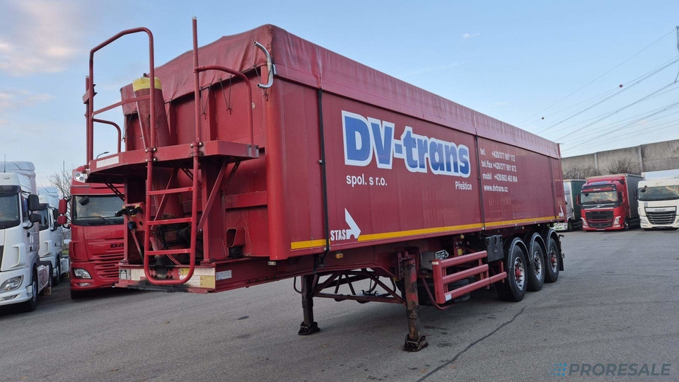 STAS SZ 336 K - sklápěč 52 m3 - Fe / Al - Semirremolque volquete: foto 2 STAS SZ 336 K - sklápěč 52 m3 - Fe / Al - Semirremolque volquete: foto 2