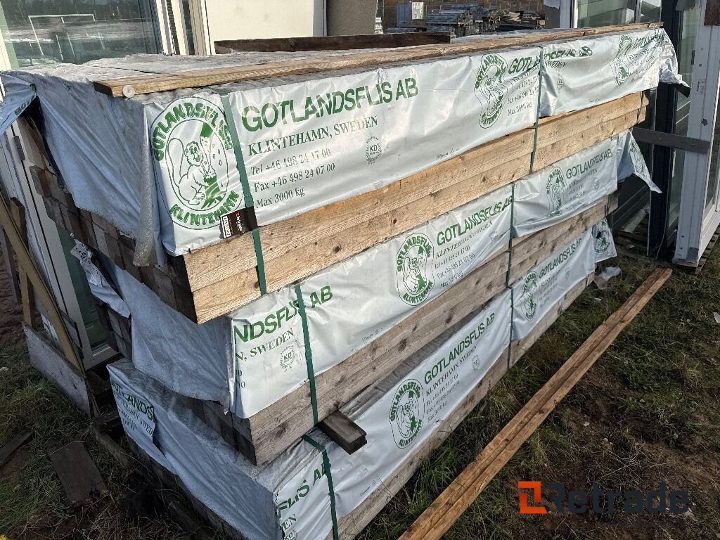 Byggematerialer Gotlandsflis Gran 3 Paller - Equipo de construcción: foto 1 Byggematerialer Gotlandsflis Gran 3 Paller - Equipo de construcción: foto 1