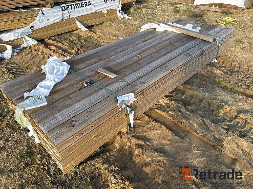Klinkbeklædning Pro træ 108stk 32x125mm 3 meter - Equipo de construcción: foto 1 Klinkbeklædning Pro træ 108stk 32x125mm 3 meter - Equipo de construcción: foto 1