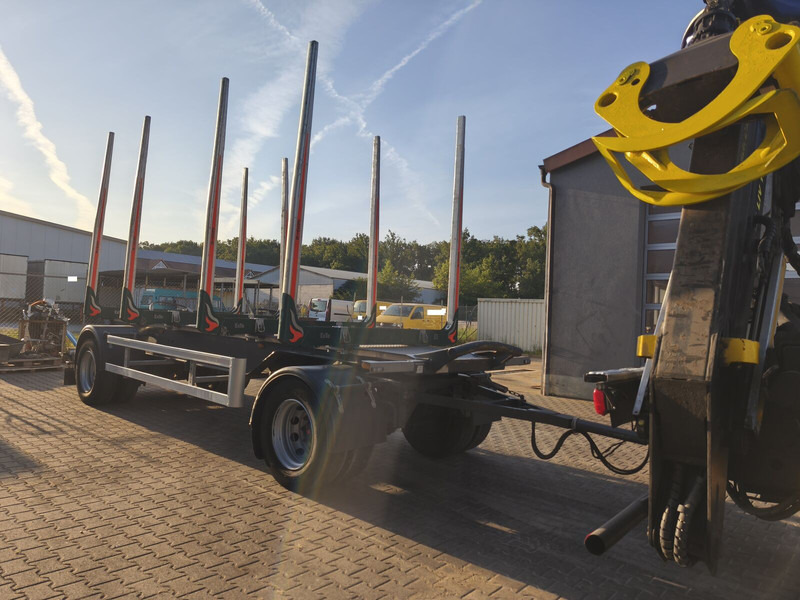 Ebert KHA 18 Exte Holztransporter - Remolque maderero: foto 1 Ebert KHA 18 Exte Holztransporter - Remolque maderero: foto 1